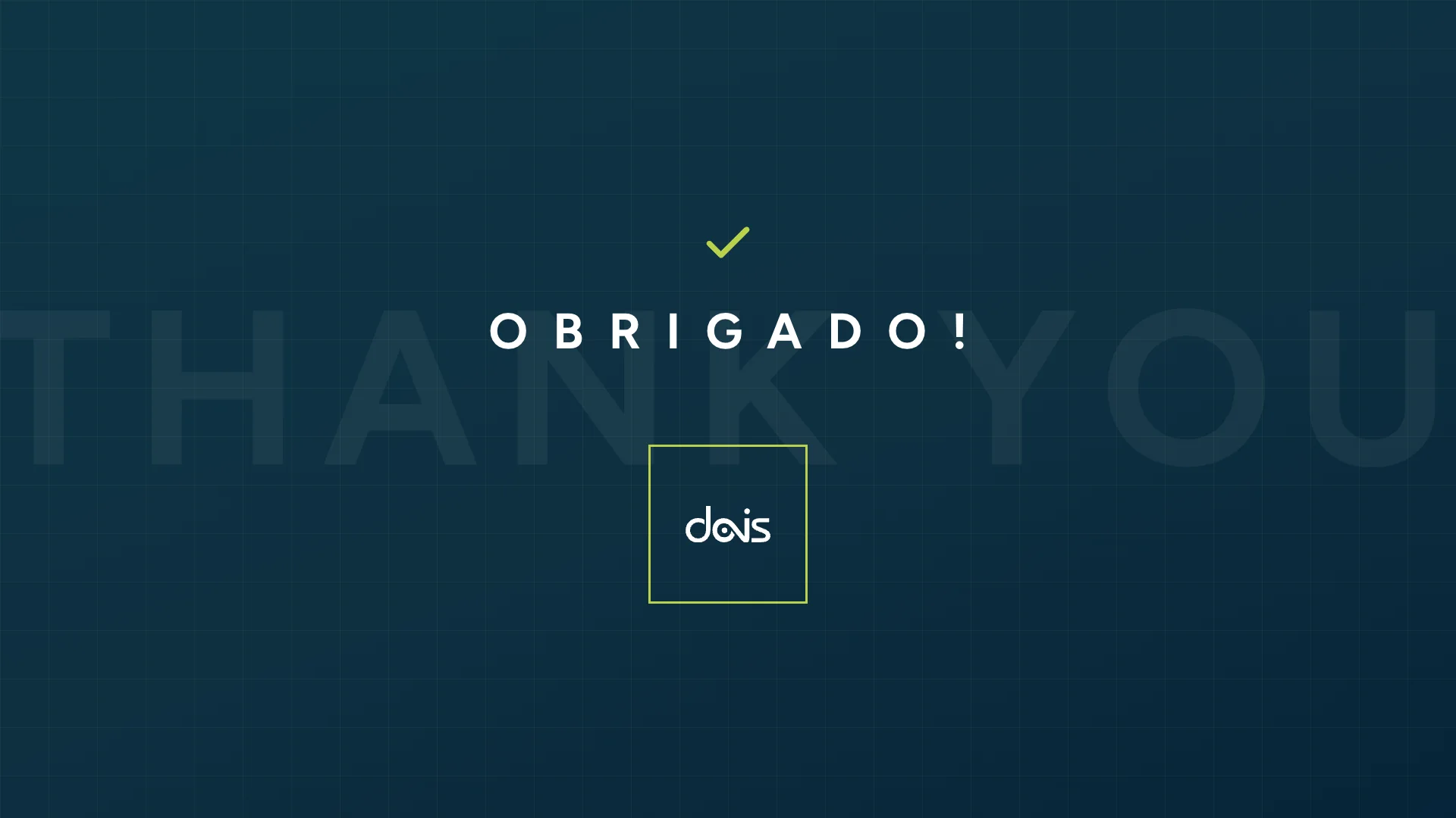 Obrigado