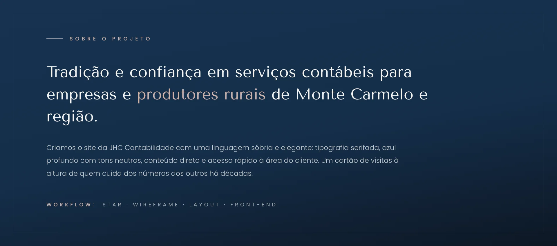 Sobre o projeto